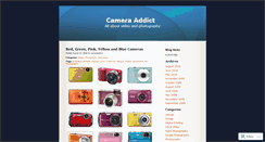 Desktop Screenshot of cameraaddict.wordpress.com