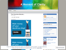Tablet Screenshot of momentofclarity.wordpress.com