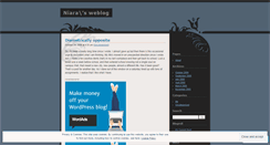 Desktop Screenshot of niara.wordpress.com