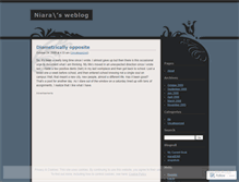 Tablet Screenshot of niara.wordpress.com