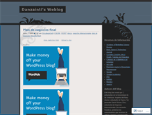 Tablet Screenshot of danzaintl.wordpress.com