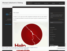 Tablet Screenshot of michaelsabalvaro.wordpress.com
