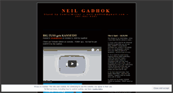 Desktop Screenshot of neilgadhok.wordpress.com