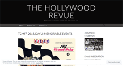 Desktop Screenshot of hollywoodrevue.wordpress.com