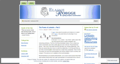 Desktop Screenshot of elaineroegge.wordpress.com