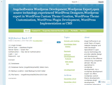 Tablet Screenshot of angelsoftwares.wordpress.com