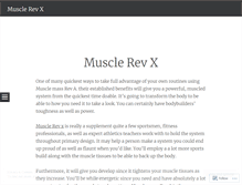 Tablet Screenshot of musclerevx.wordpress.com