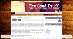Desktop Screenshot of goodfoodgoodbeer.wordpress.com