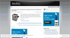 Desktop Screenshot of heaterreview.wordpress.com