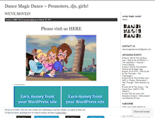 Tablet Screenshot of jumpmagicjump.wordpress.com
