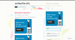 Desktop Screenshot of creativesifu.wordpress.com