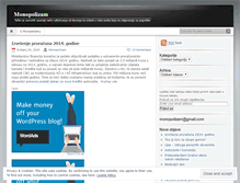Tablet Screenshot of monopolizam.wordpress.com