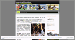 Desktop Screenshot of losmundialesrestantes.wordpress.com