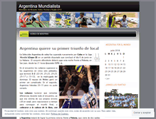 Tablet Screenshot of losmundialesrestantes.wordpress.com