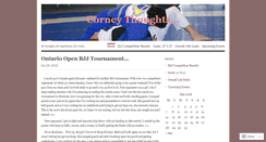 Desktop Screenshot of corneythoughts.wordpress.com
