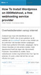 Mobile Screenshot of howtoinstallwponfreedomain.wordpress.com