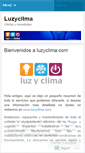 Mobile Screenshot of luzyclima.wordpress.com