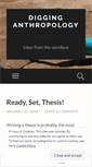 Mobile Screenshot of diganthro.wordpress.com