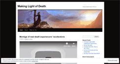 Desktop Screenshot of makinglightofdeath.wordpress.com