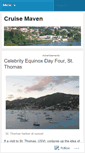 Mobile Screenshot of cruisemaven.wordpress.com