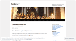 Desktop Screenshot of herdergev.wordpress.com