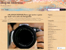 Tablet Screenshot of albenisio.wordpress.com