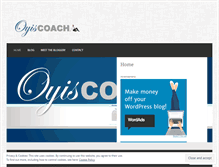 Tablet Screenshot of oyiscoach.wordpress.com