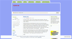 Desktop Screenshot of ferry88.wordpress.com