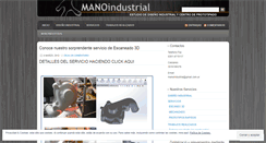 Desktop Screenshot of manodisenio.wordpress.com
