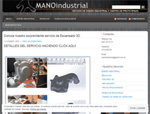 Tablet Screenshot of manodisenio.wordpress.com