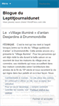 Mobile Screenshot of leptitjournaldunet.wordpress.com