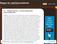 Tablet Screenshot of leptitjournaldunet.wordpress.com