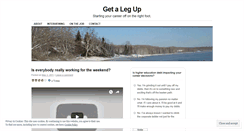 Desktop Screenshot of getalegup.wordpress.com