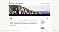 Desktop Screenshot of boardmancamera.wordpress.com