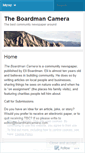 Mobile Screenshot of boardmancamera.wordpress.com