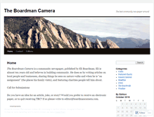 Tablet Screenshot of boardmancamera.wordpress.com