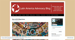 Desktop Screenshot of lacaadvocacy.wordpress.com