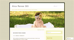 Desktop Screenshot of alicerenee365.wordpress.com