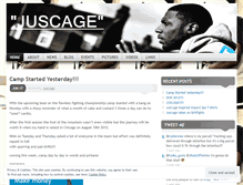 Tablet Screenshot of juscage.wordpress.com