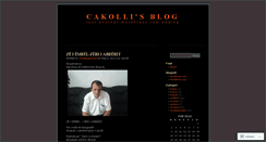 Desktop Screenshot of cakolli.wordpress.com