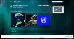 Desktop Screenshot of peacefulsolutions.wordpress.com