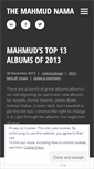Mobile Screenshot of mahmudnama.wordpress.com