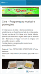 Mobile Screenshot of citrabar.wordpress.com