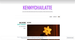Desktop Screenshot of kennychailatte.wordpress.com