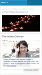 Mobile Screenshot of jameswalshmemorial.wordpress.com