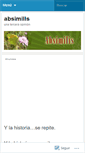 Mobile Screenshot of absimilis.wordpress.com