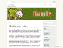 Tablet Screenshot of absimilis.wordpress.com