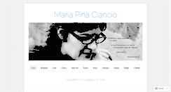 Desktop Screenshot of cianciomariapina.wordpress.com