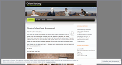 Desktop Screenshot of orientierung.wordpress.com