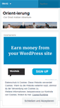Mobile Screenshot of orientierung.wordpress.com